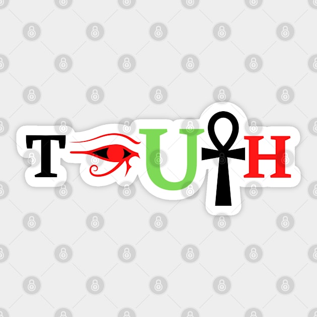 Truth - Afrinubi Sticker by Afrinubi™